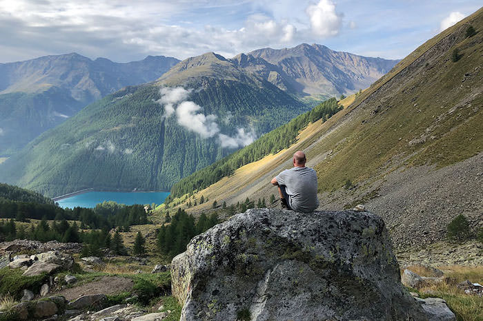 Similaunhütte nach Vernagt (Meran) Alpenüberquerung E5