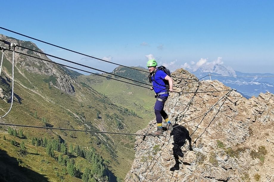 Marokka Klettersteig im Pillerseetal